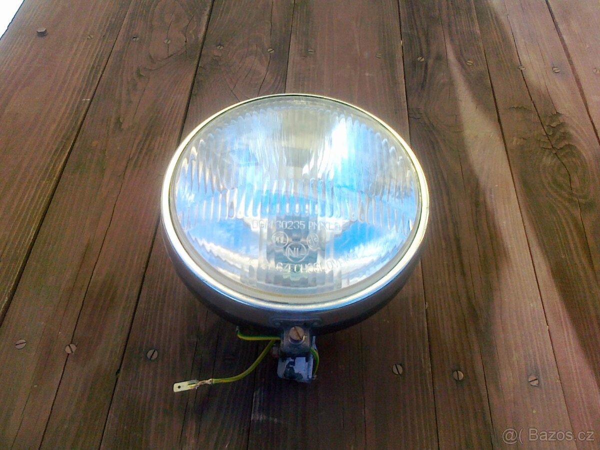 JAWA 350, ČZ přední světlomet PAL