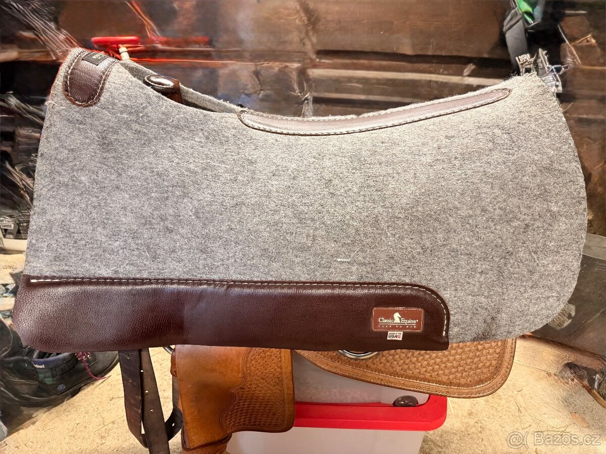 Westernová deka Wool delt 3/4 31x32