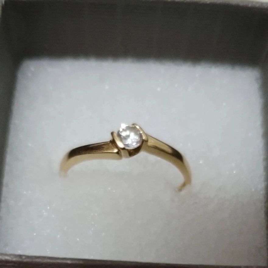 Zlatý prsten Au 585/14k