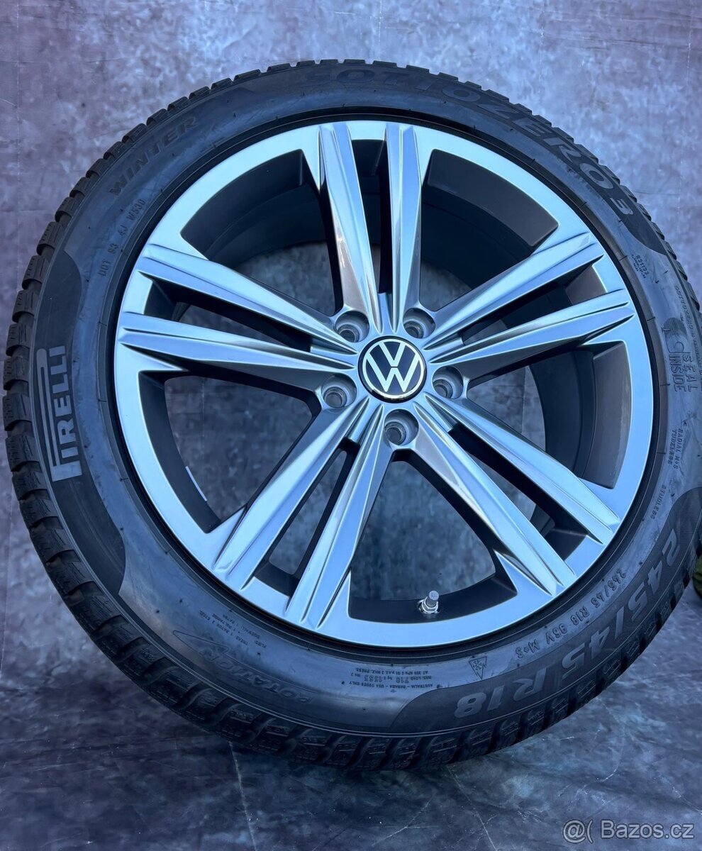 Zimní sady alu kol VW Arteon 245/45R18 Sebring