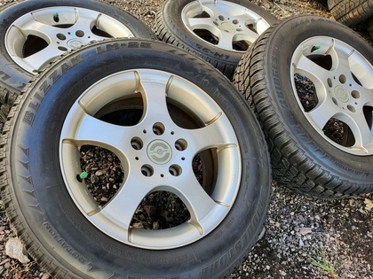 r15" 5x110 6,5jx15 et38 pneu 195/65 r15 90%