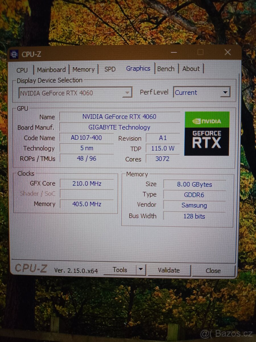 nVidia GeForce RTX 4060 8gb