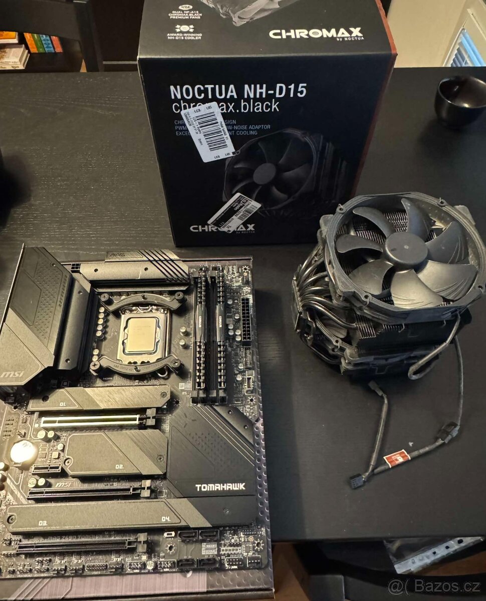 Intel core i9-12900k + základní deska MSI, chaldič NOCTUA a