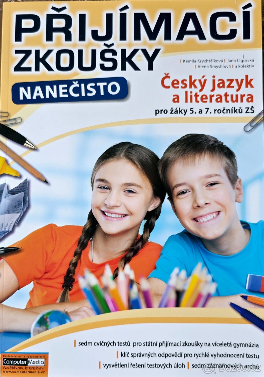 Přijímací zkoušky nanečisto Český jazyk a literatura