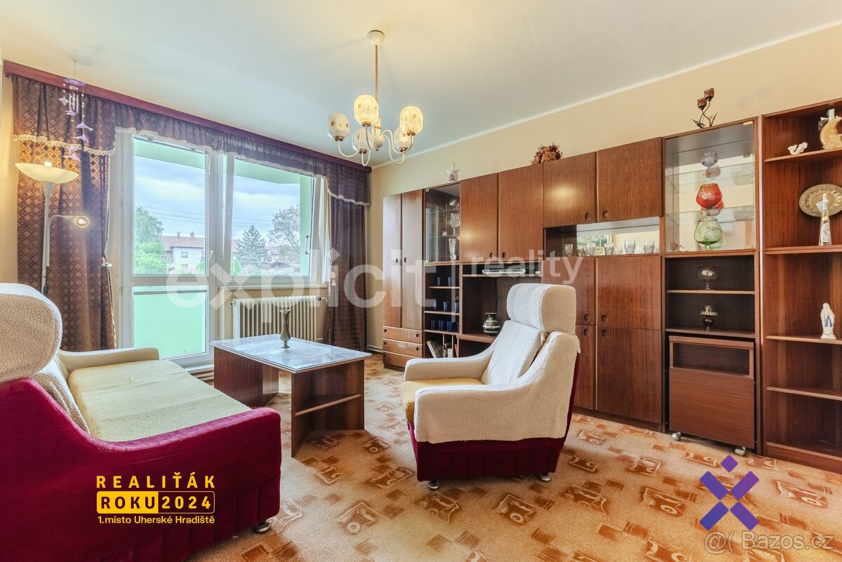 Prodej bytu 3+1 77 m2 - Bojkovice, okres Uherské Hradiště