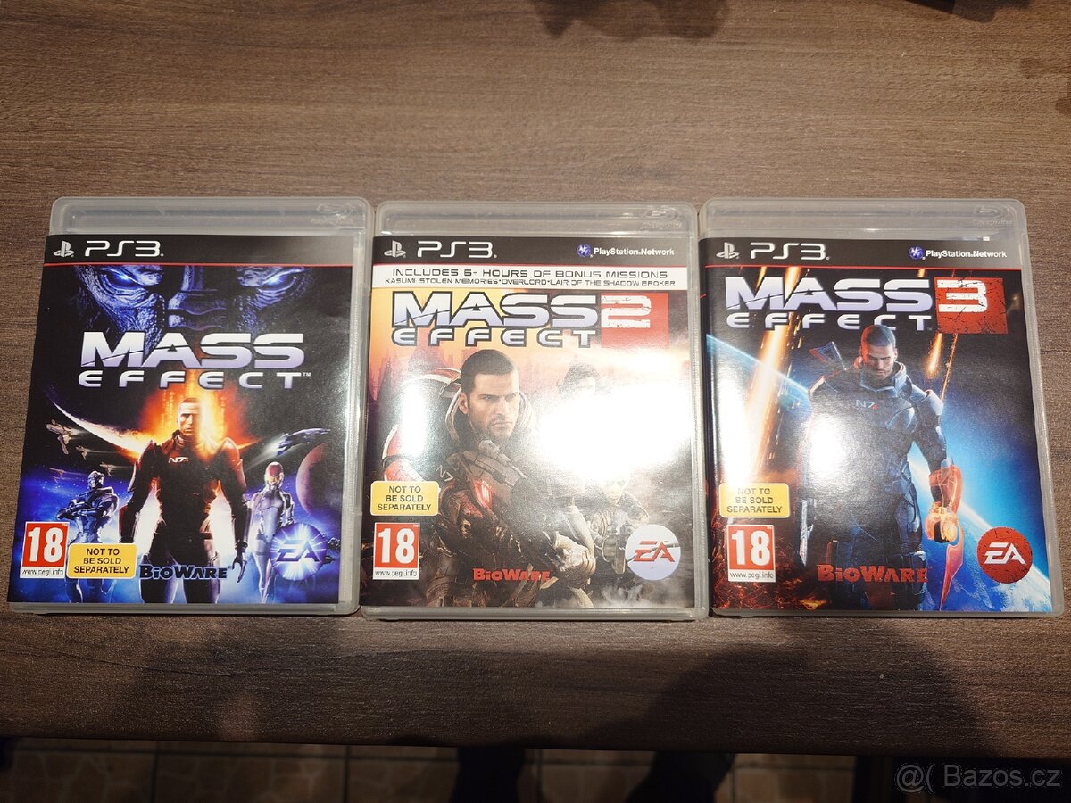 PS3 - PlayStation 3 Mass effect trilogie