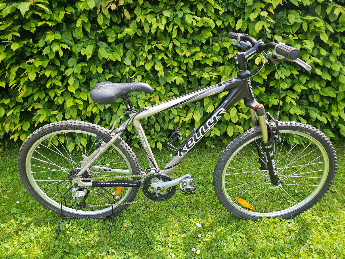 26" horské hliníkové kolo KELLYS, rám 17,5" od 145 cm