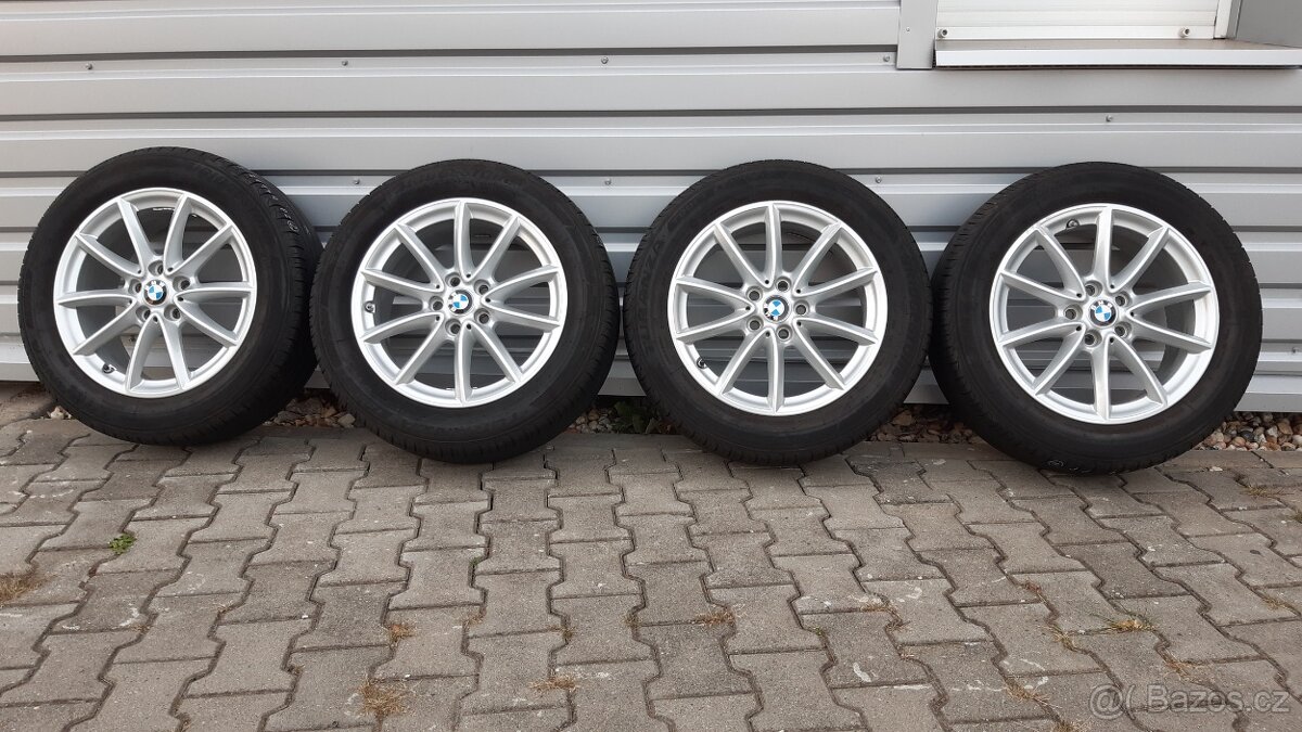 Alu kola 5x120 r17 BMW X3 letní pneu