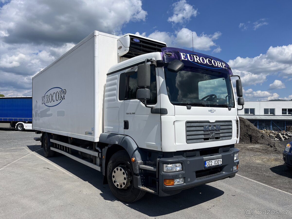 MAN TGM 18.280 - chladírenská nástavba