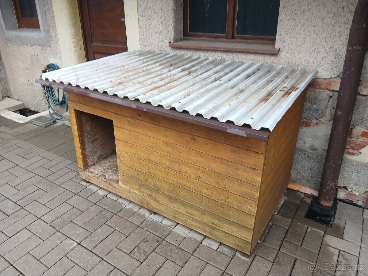 Psí bouda zateplená