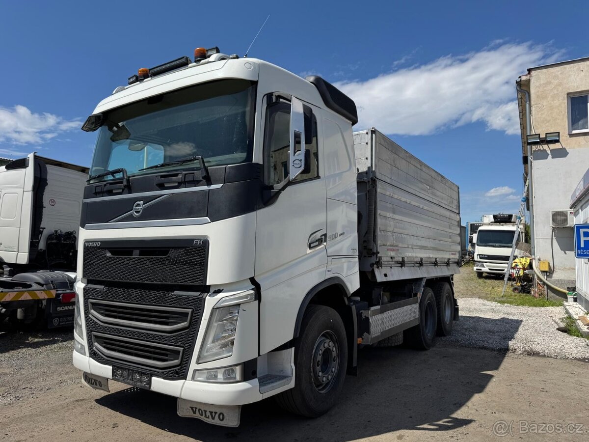 VOLVO FH 500 KIPPER SCHWARZMULLER 6X4,PARK KLIMA TOP