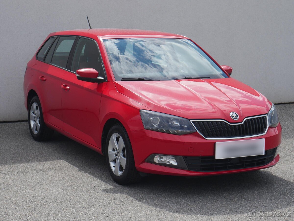 Škoda Fabia III 1.4 TDi , 66 kW nafta, 2015