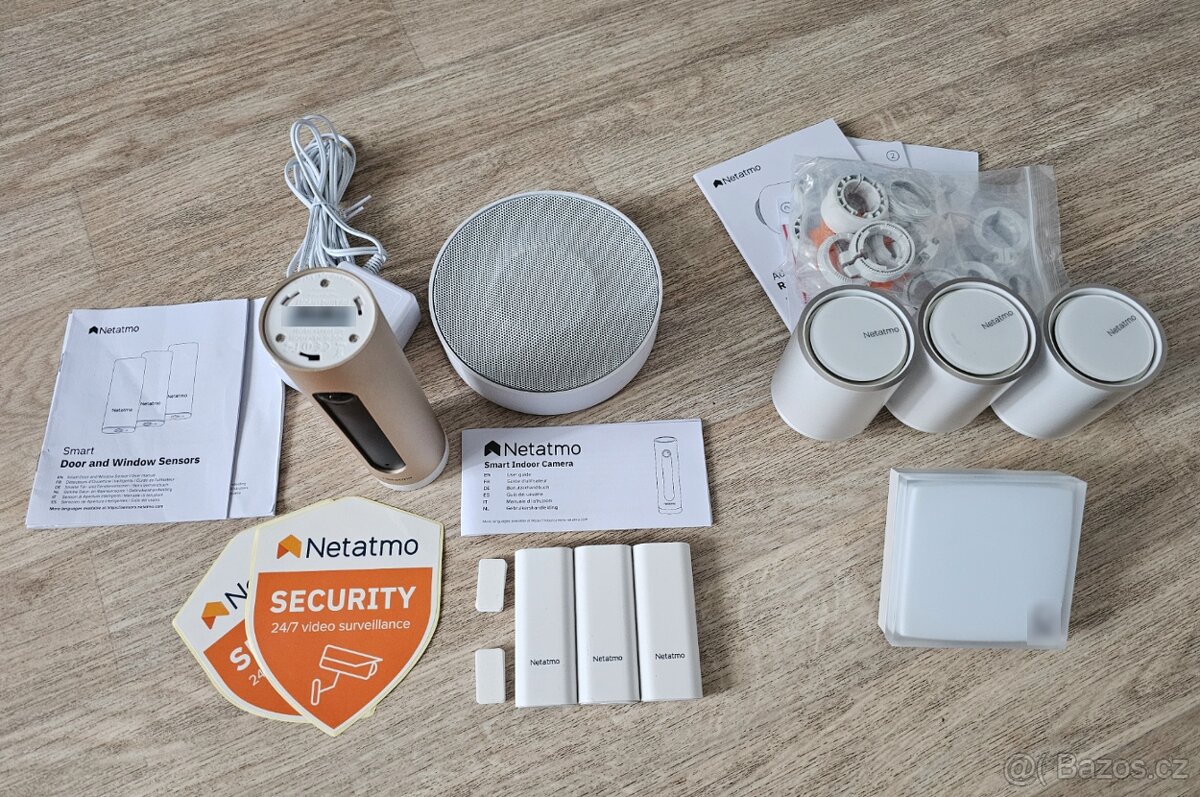 Netatmo - Bezpečnostní kamerový set a hlavice