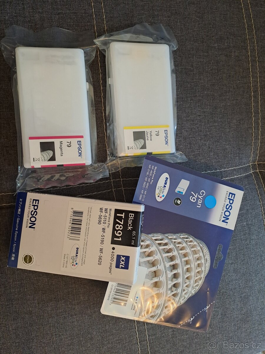 Inkoustová náplň EPSON - originál