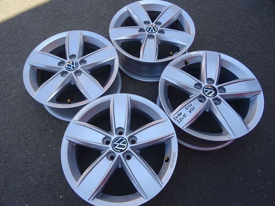 Alu disky origo Škoda, VW, 15", 5x100, ET 40, šíře 5,5J