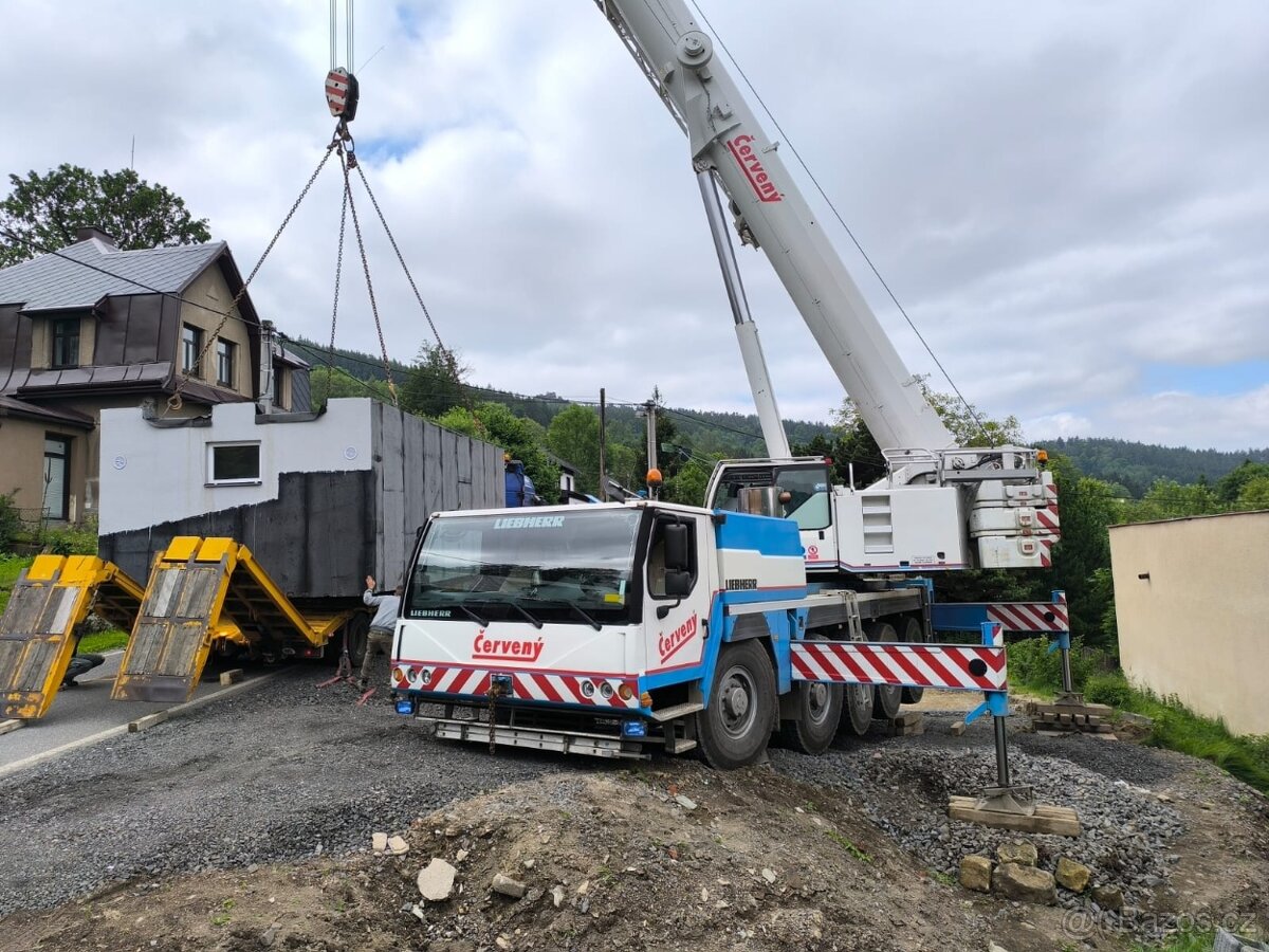 Řidič - jeřábník , obsluha jeřábu LIEBHERR LTM