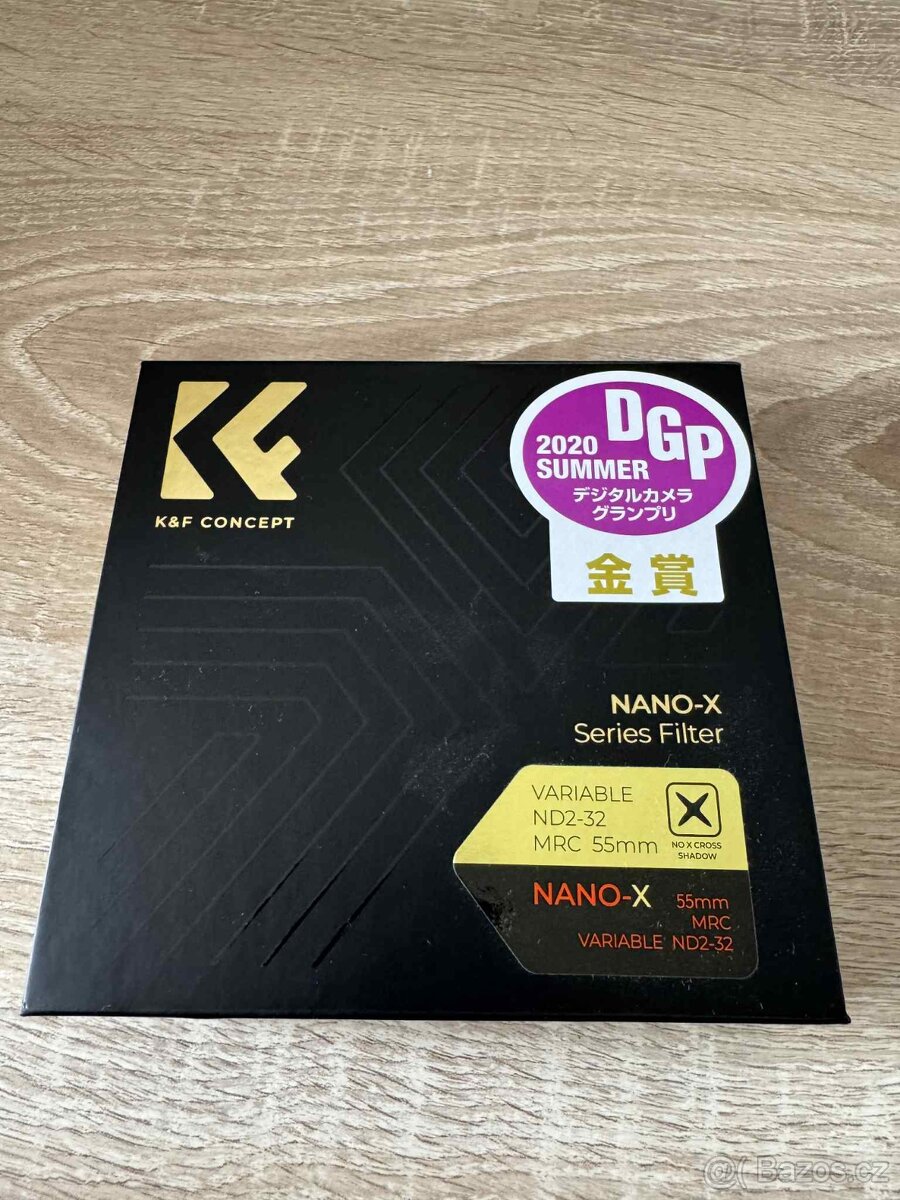 KF nano-x series filter ND2-32 MRC 55mm