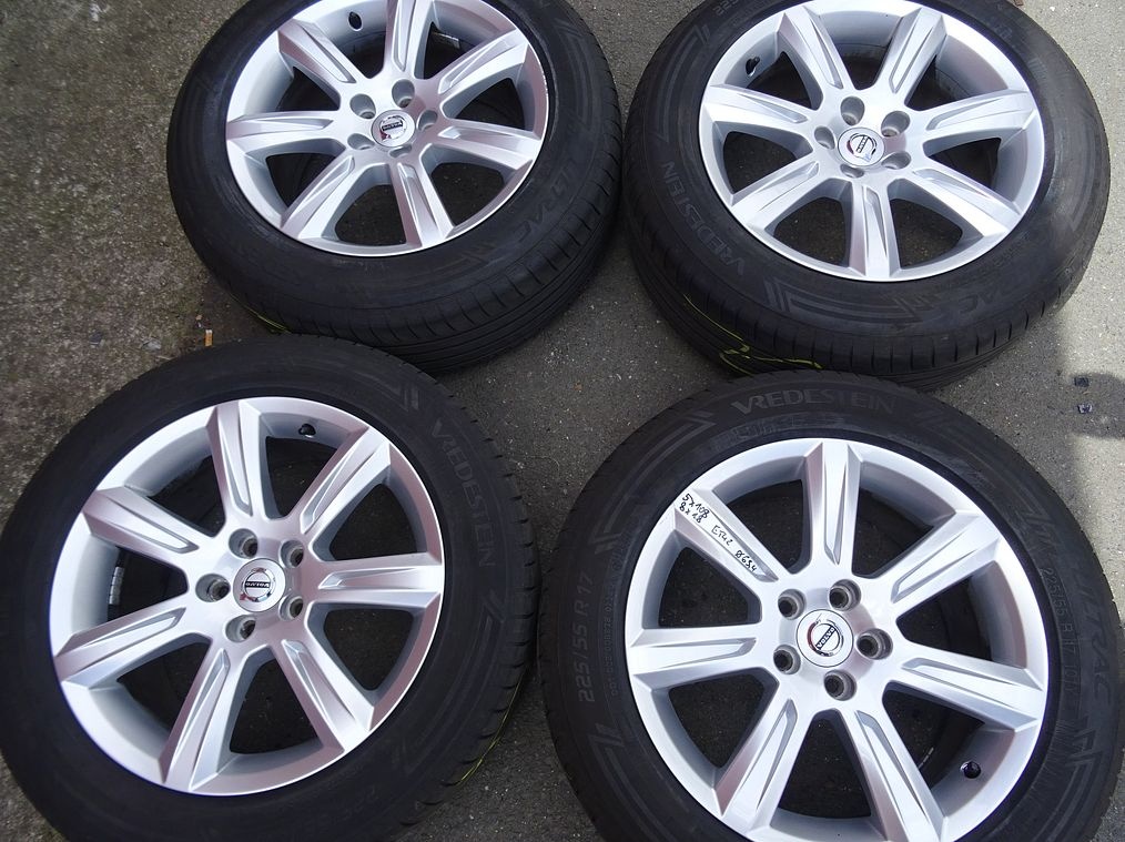 Alu disky origo Volvo, 17", 5x108,ET 42, letní pneu