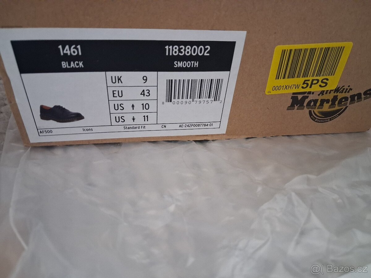 Dr. Martens 1461  |  vel. 43