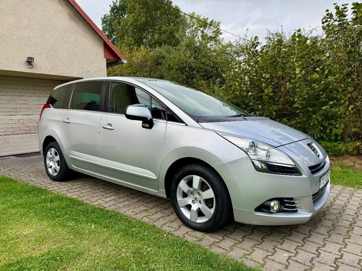 Peugeot 5008, 2010, 1,6HDi 80kW, ČR, Premium