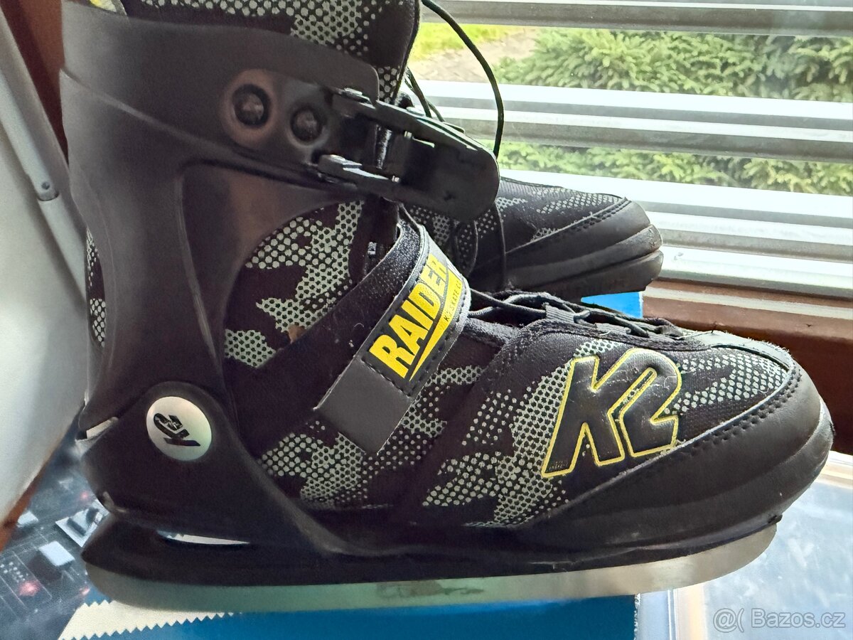 Lední brusle K2 Raider Ice vel. 35-40