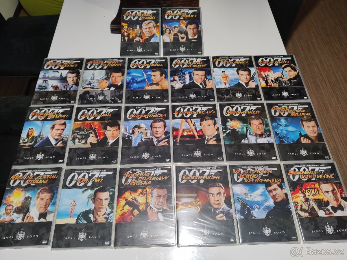 20 DVD James Bond