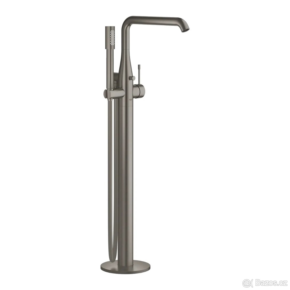 Grohe Essence - Vanová baterie do podlahy, kartáčovaný tmavý