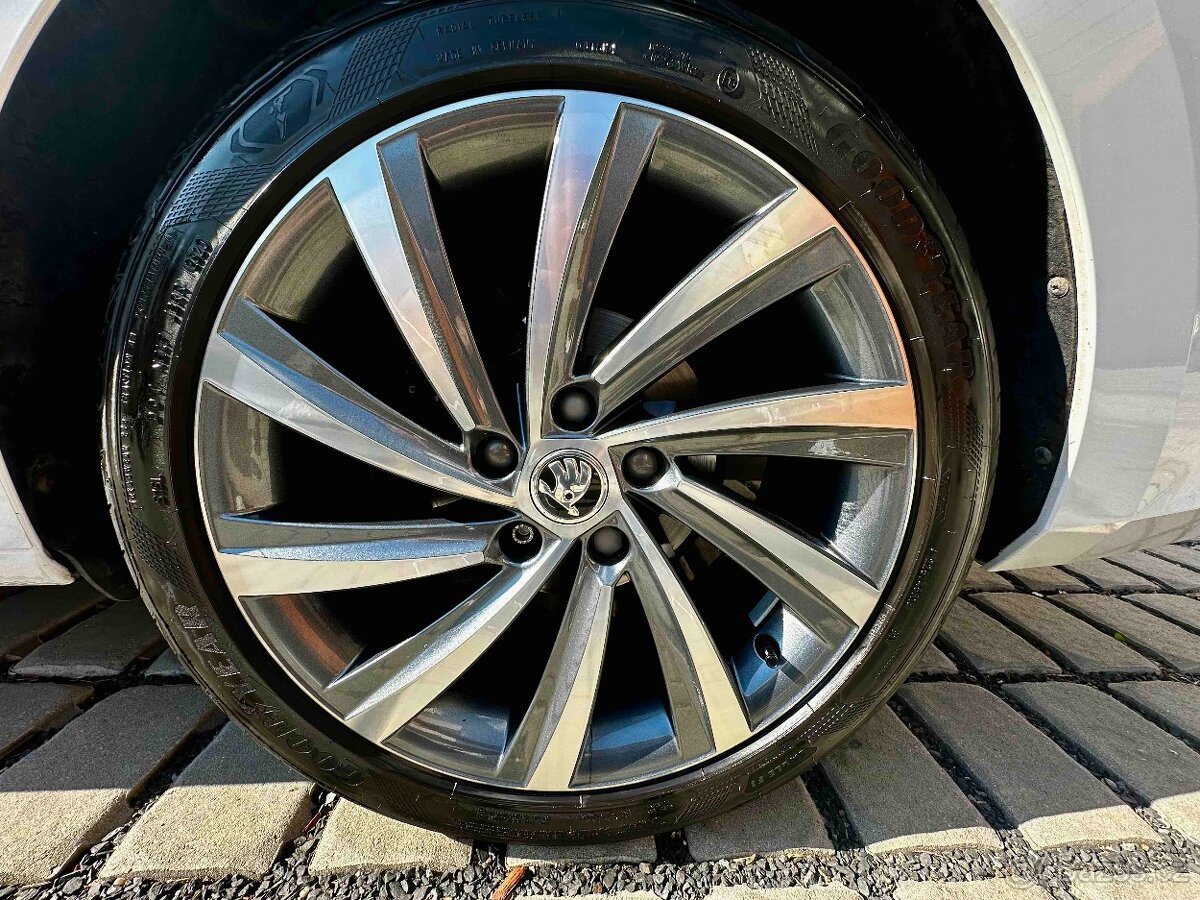 ALU kola,sada, originál Škoda PERSEUS,225/45 R18,5x112
