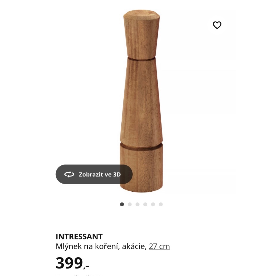 Mlýnek na koření Ikea Intressant