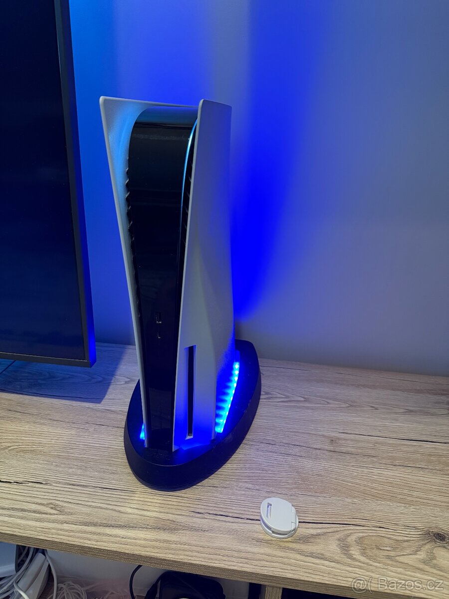 PS5 s mechanikou + case + nový ovladač