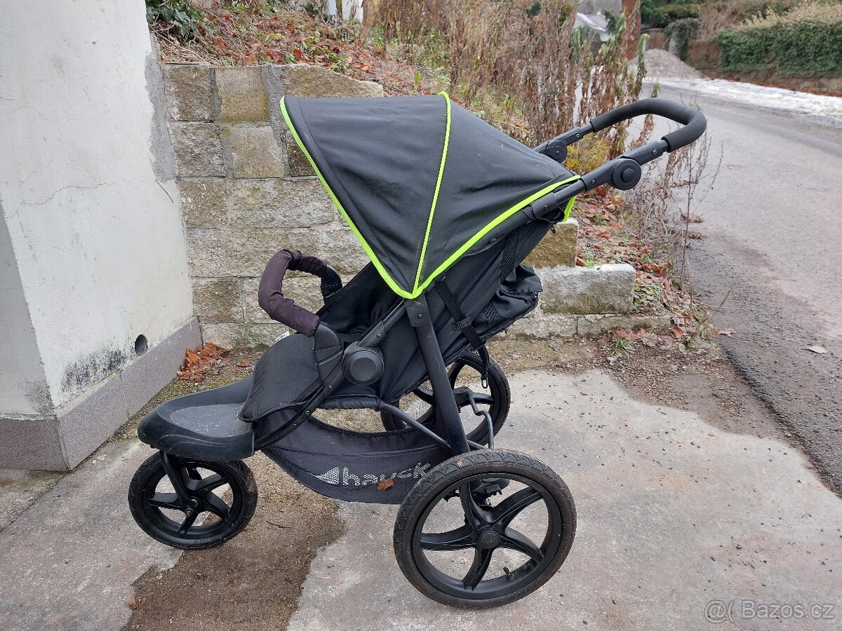 Kočárek Hauck Runner black/neon