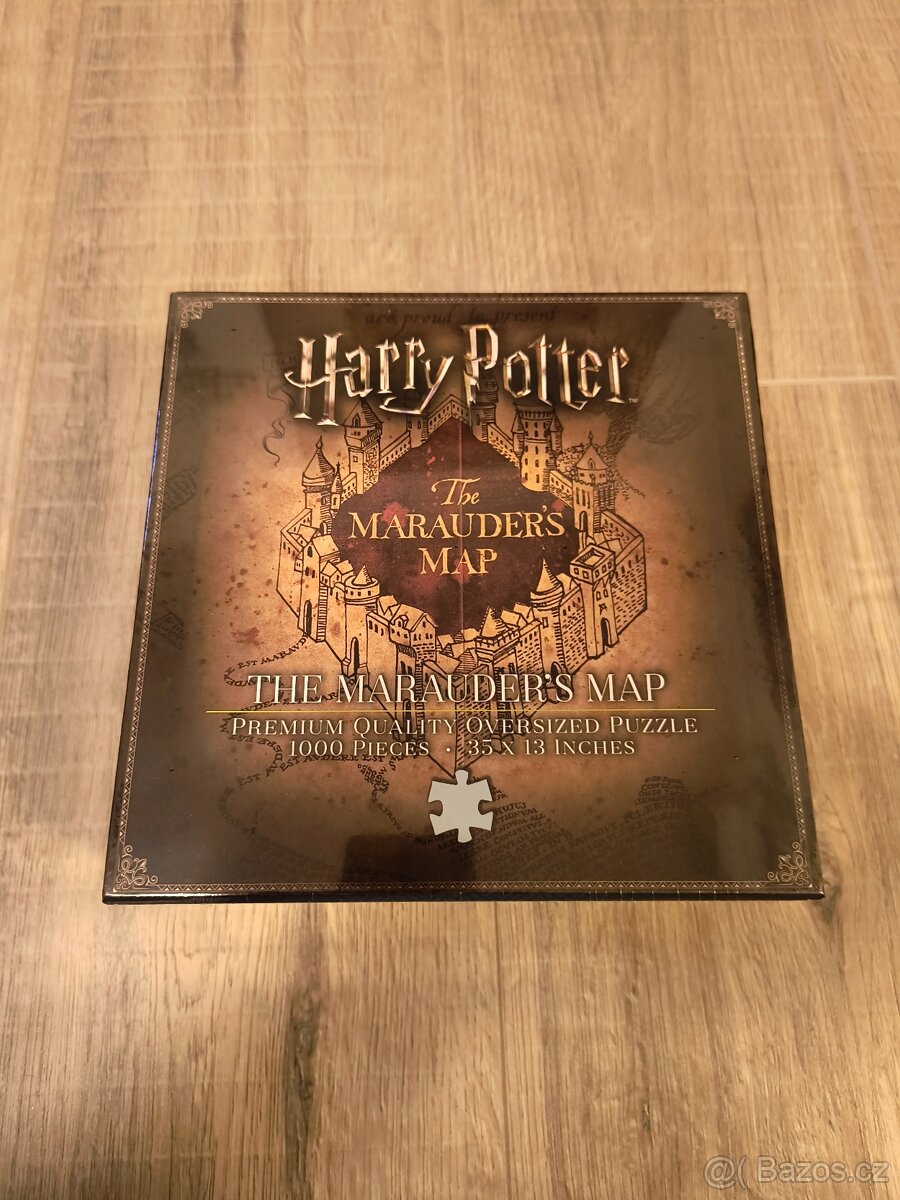 Puzzle Harry Potter - Pobertův plánek