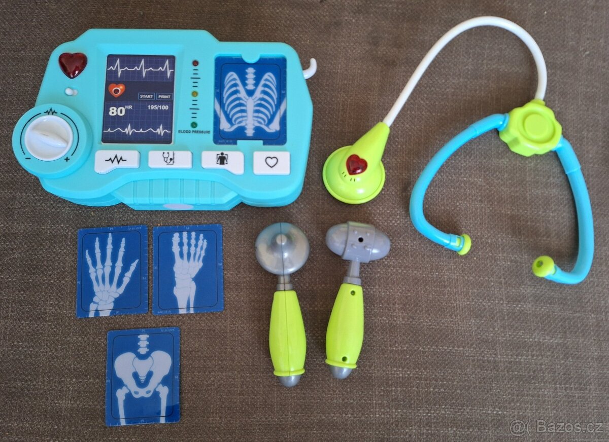 Lékařský set rentgen, EKG