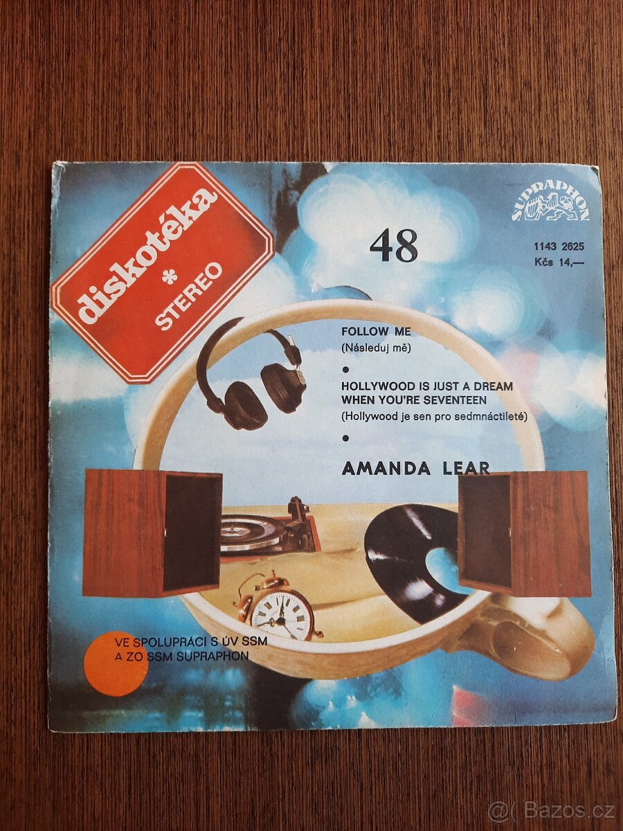 Amanda Lear Následuj mě , Hollyw. je sen pro sedmnáctileté
