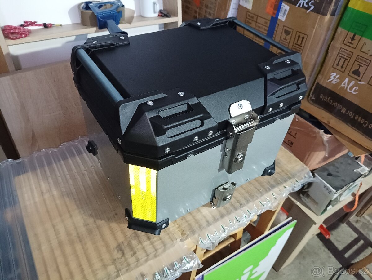 hliníkový TOPcase 36 l .. NOVÝ .. s plotnou