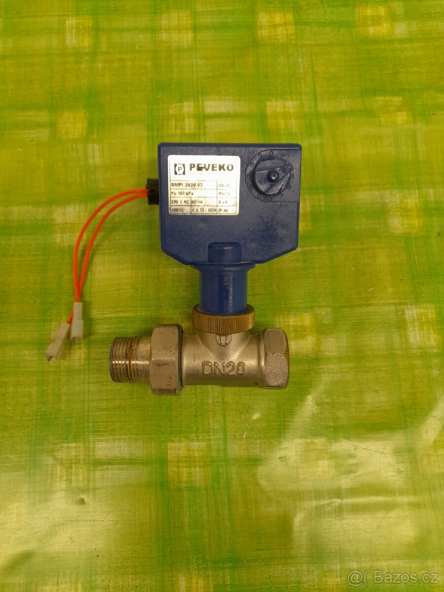 Servomotorický ventil