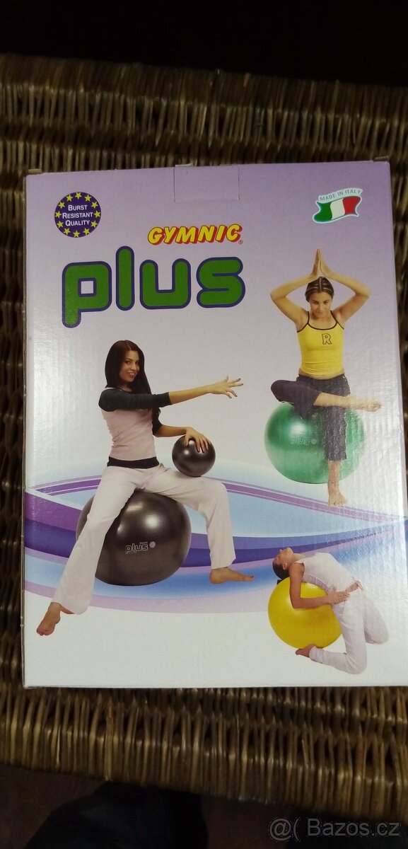 Gymnic PLUS - gymnastický míč (vhodné i pro těhulky)