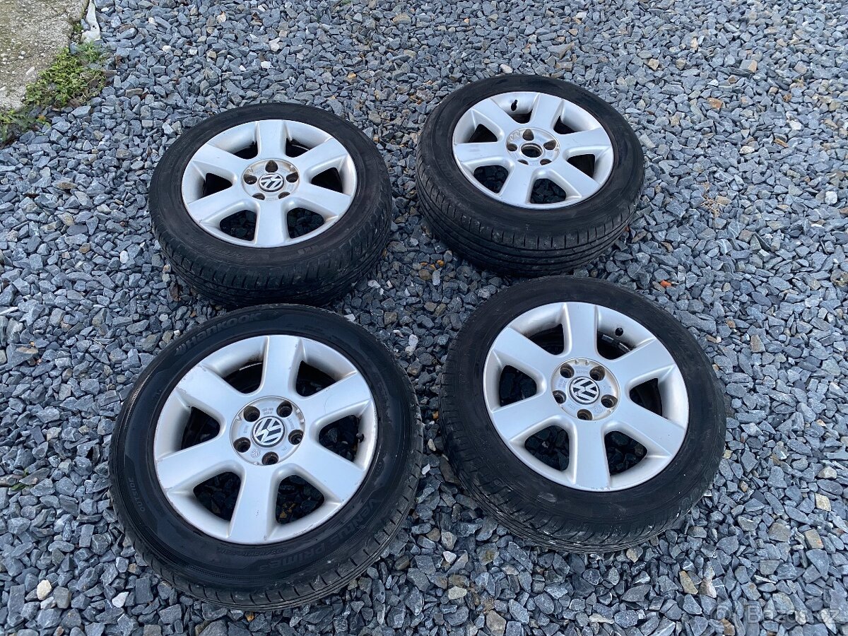 Originál ALU kola VW Sharan 16“ 5 x 112, 6,5J x 16H2 ET50 s