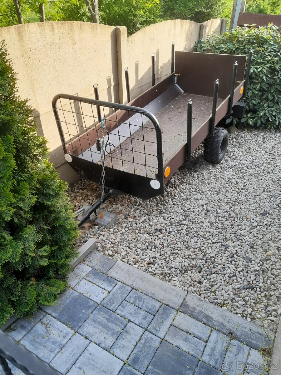 Vozík za čtyřkolku