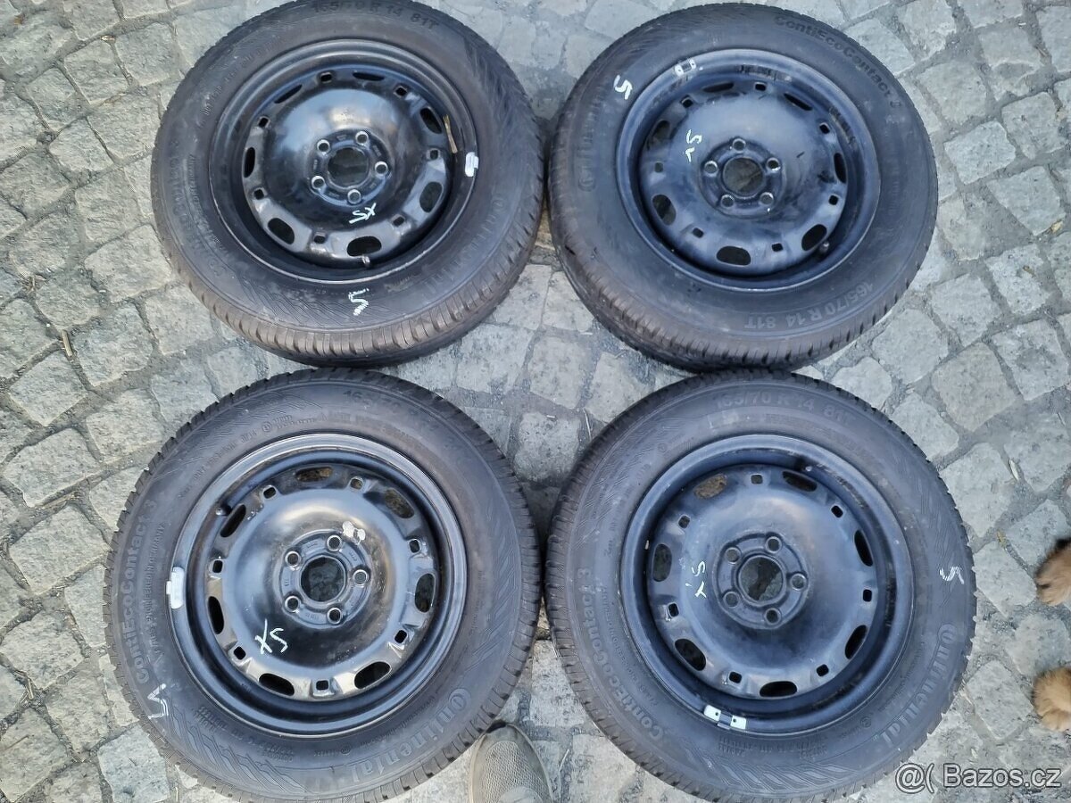 letni komplet fabia ibiza 5x100 +165/70/14 leto