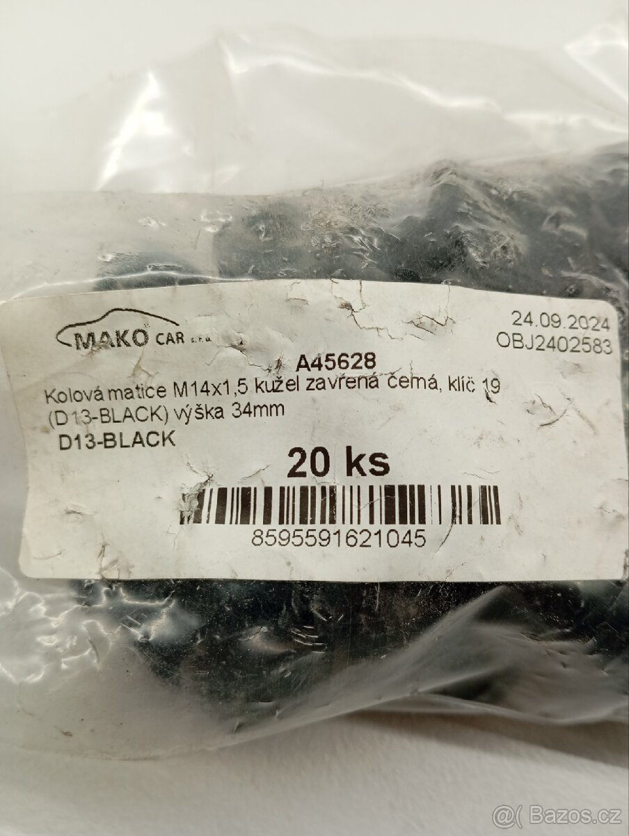 Matice kola černá