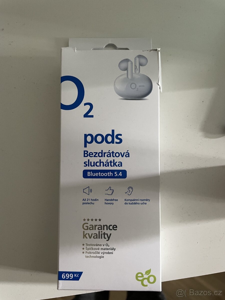 O2 Pods zcela nová