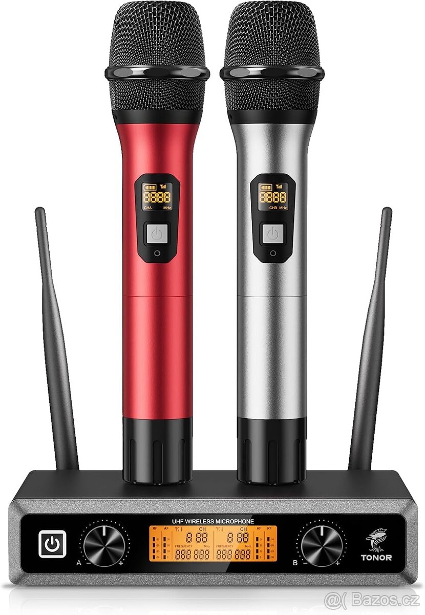 Bezdrátový mikrofonní systém UHF TONOR TW820