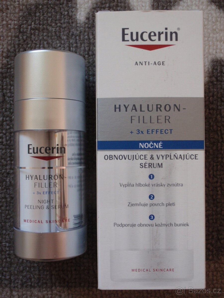 Eucerin Hyaluron-Filler +3x Effect noční sérum 30ml.