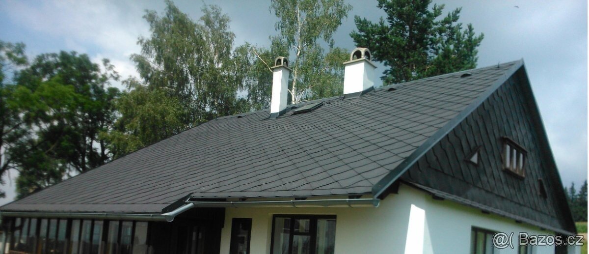 Střešní krytina plastová, s velkou slevou.
