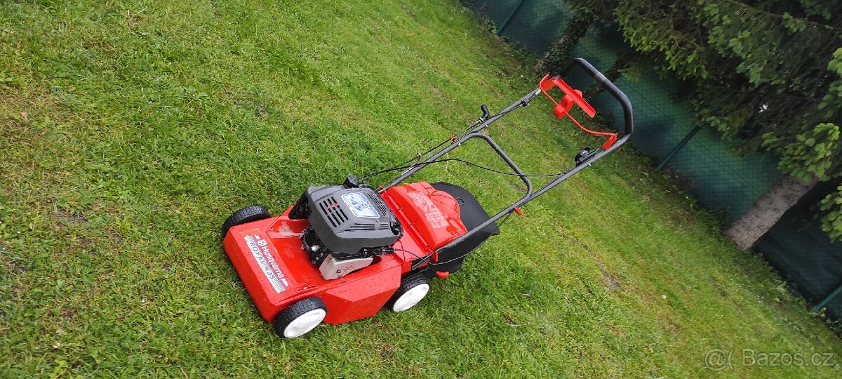 Benzínová sekačka Husqvarna motor briggstratton záběr 43