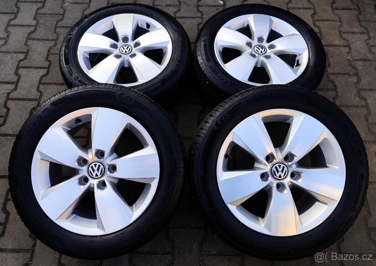 Alu kola originál Volkswagen Golf VII, VIII 5x112 R16 Dover