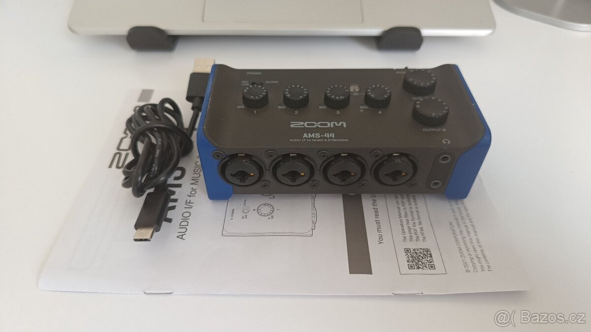 USB zvukova karta ZOOM AMS-44 (4 IN, 4 OUT)
