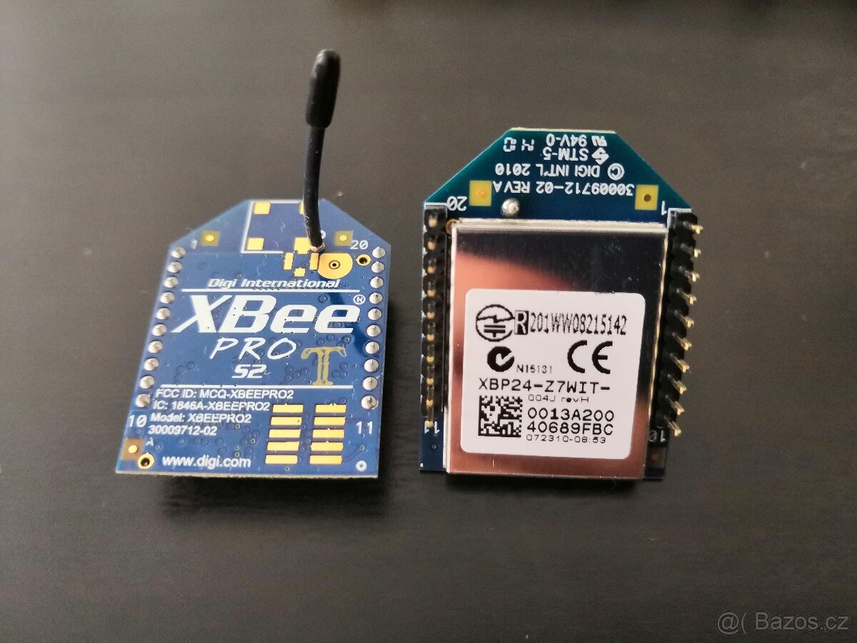 XBee Pro ZB (ZigBee) 2,4GH Bezdrátový Router s anténou
