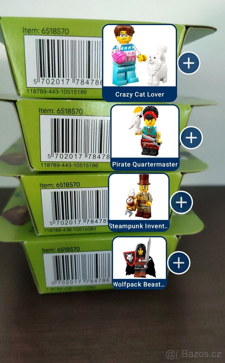 Lego 71048 Minifigurky 27. série